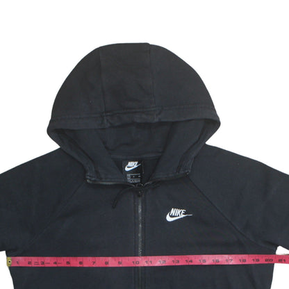 Mens UK Size S Nike Black Full Zip Hoodie