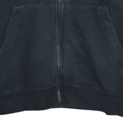 Mens UK Size S Nike Black Full Zip Hoodie