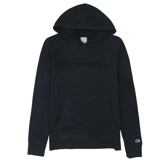 Mens UK Size M Champion Black Pullover Hoodie
