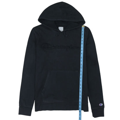 Mens UK Size M Champion Black Pullover Hoodie
