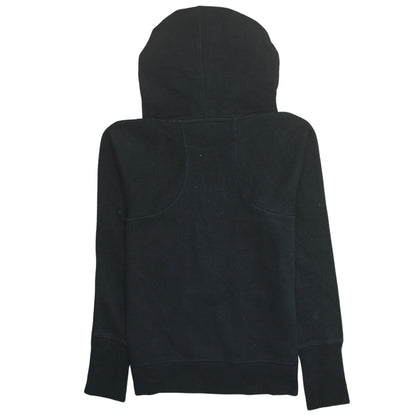 Womens UK Size M Reebok Black Pullover Hoodie