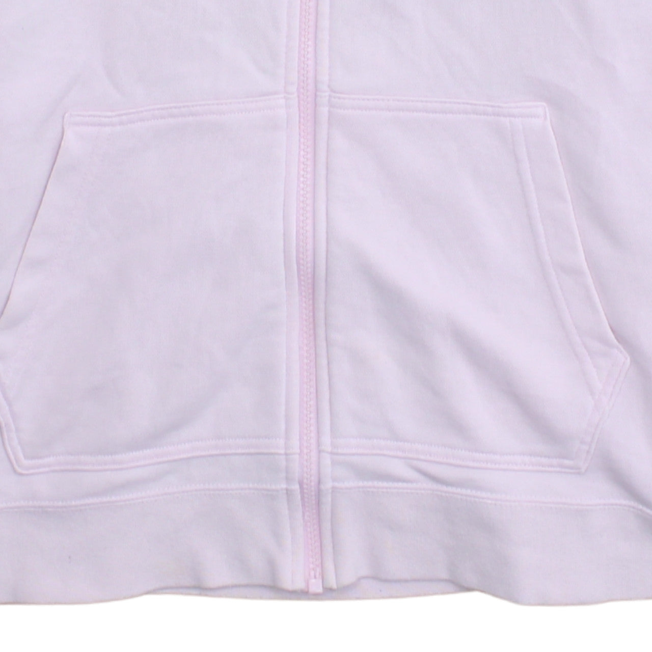 Womens UK Size L Nike Pink Full Zip Hoodie