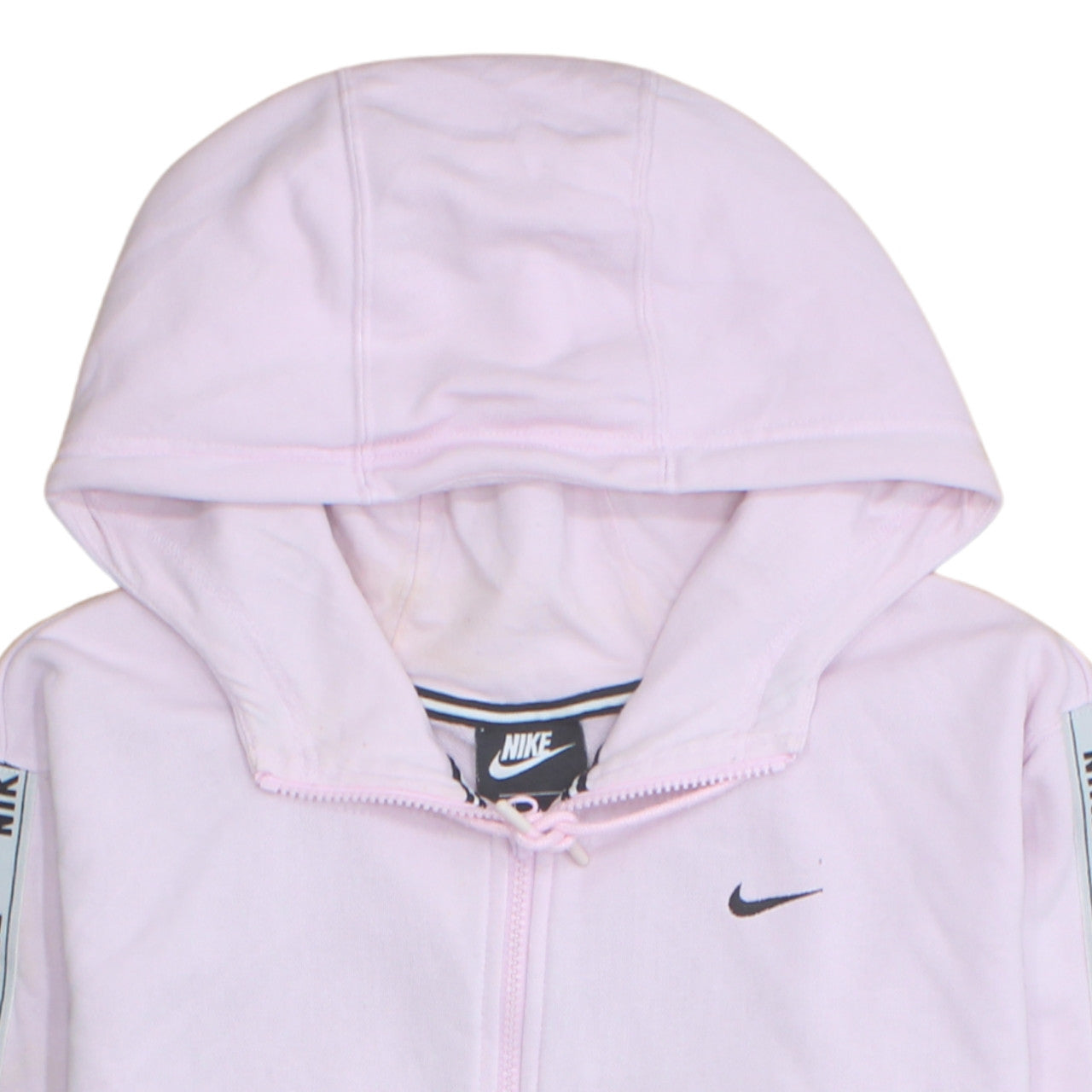 Womens UK Size L Nike Pink Full Zip Hoodie