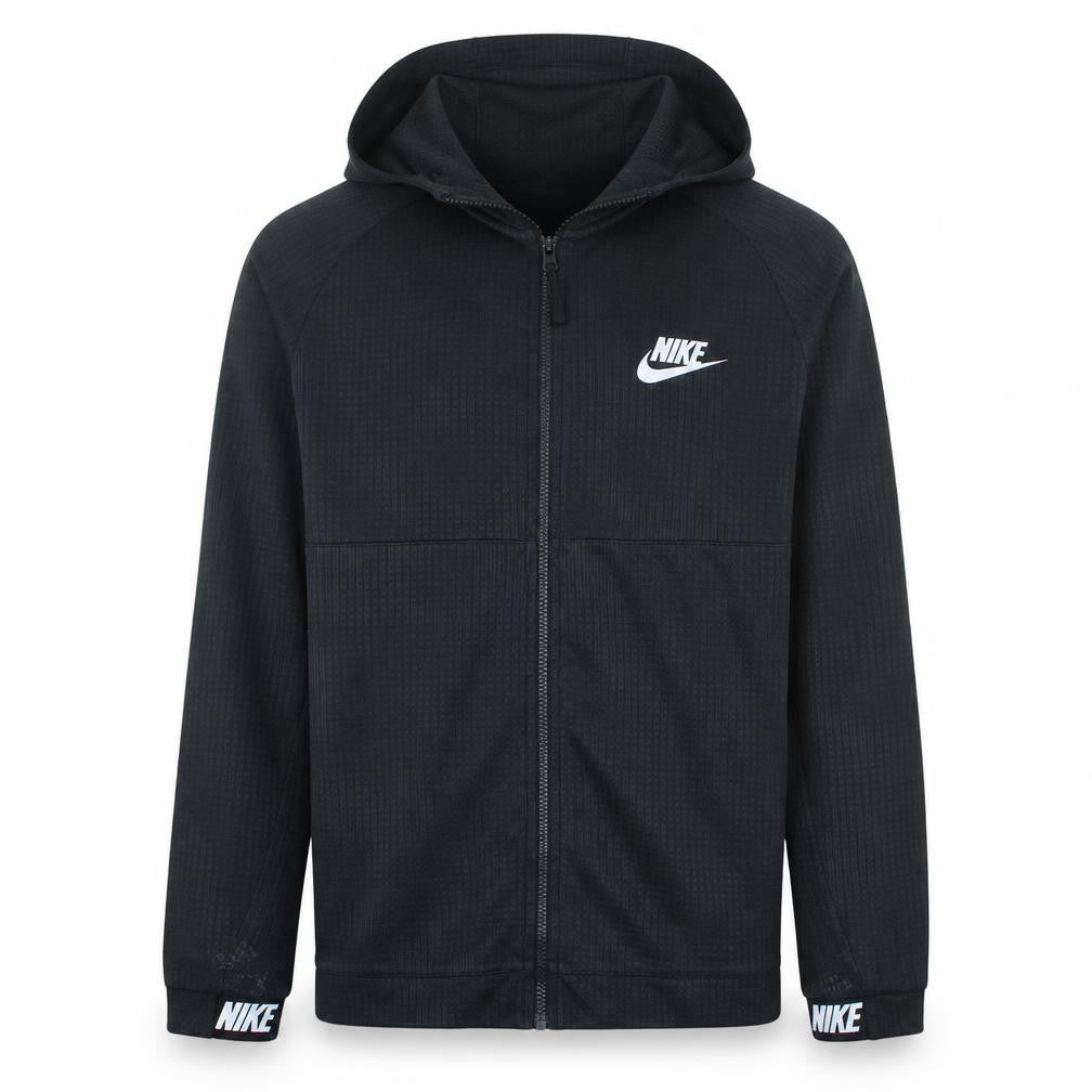 Mens UK Size M Nike Black Full Zip Hoodie