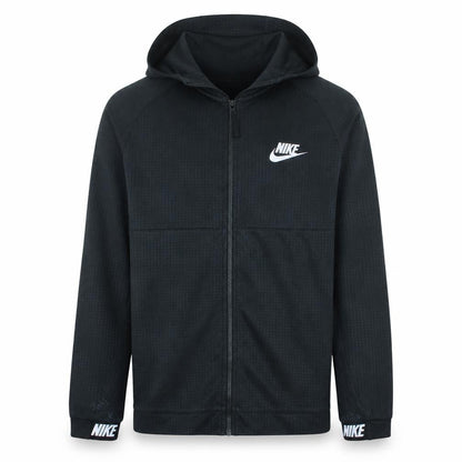 Mens UK Size M Nike Black Full Zip Hoodie