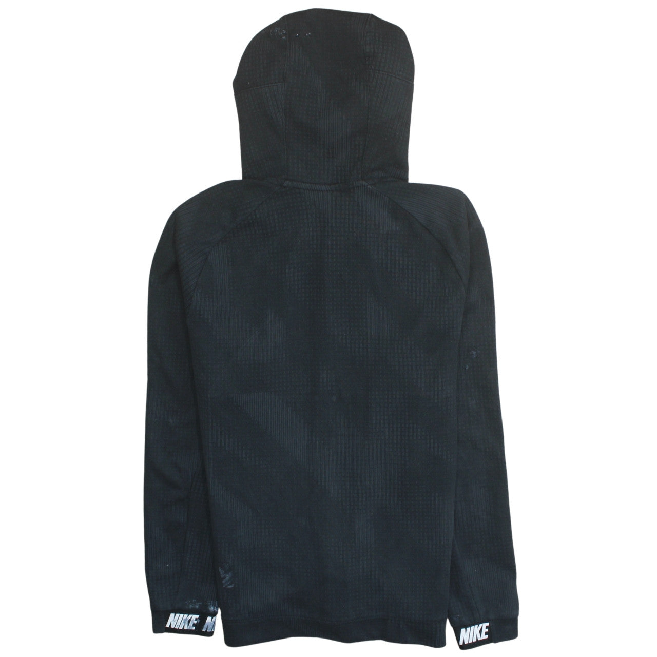 Mens UK Size M Nike Black Full Zip Hoodie