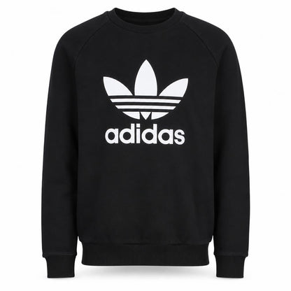 Mens UK Size S adidas Black Pullover Sweatshirt