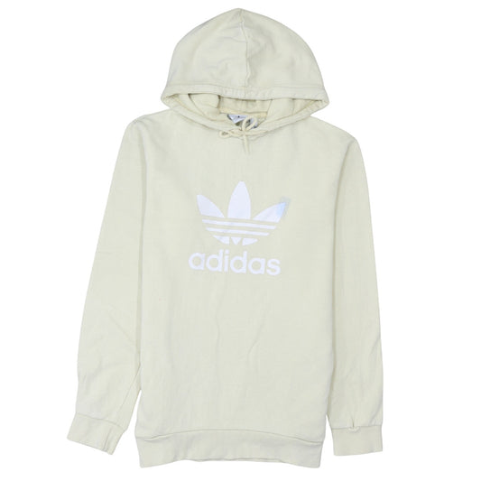 Mens UK Size S adidas Beige Pullover Hoodie