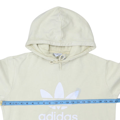 Mens UK Size S adidas Beige Pullover Hoodie