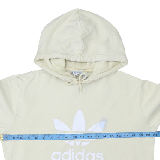 Mens UK Size S adidas Beige Pullover Hoodie