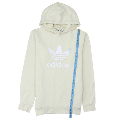 Mens UK Size S adidas Beige Pullover Hoodie