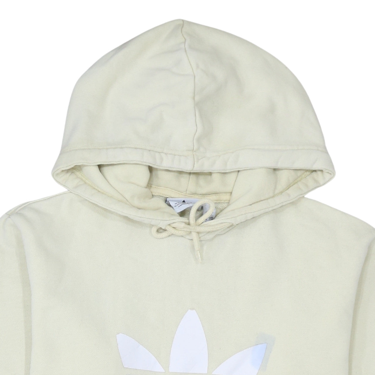 Mens UK Size S adidas Beige Pullover Hoodie