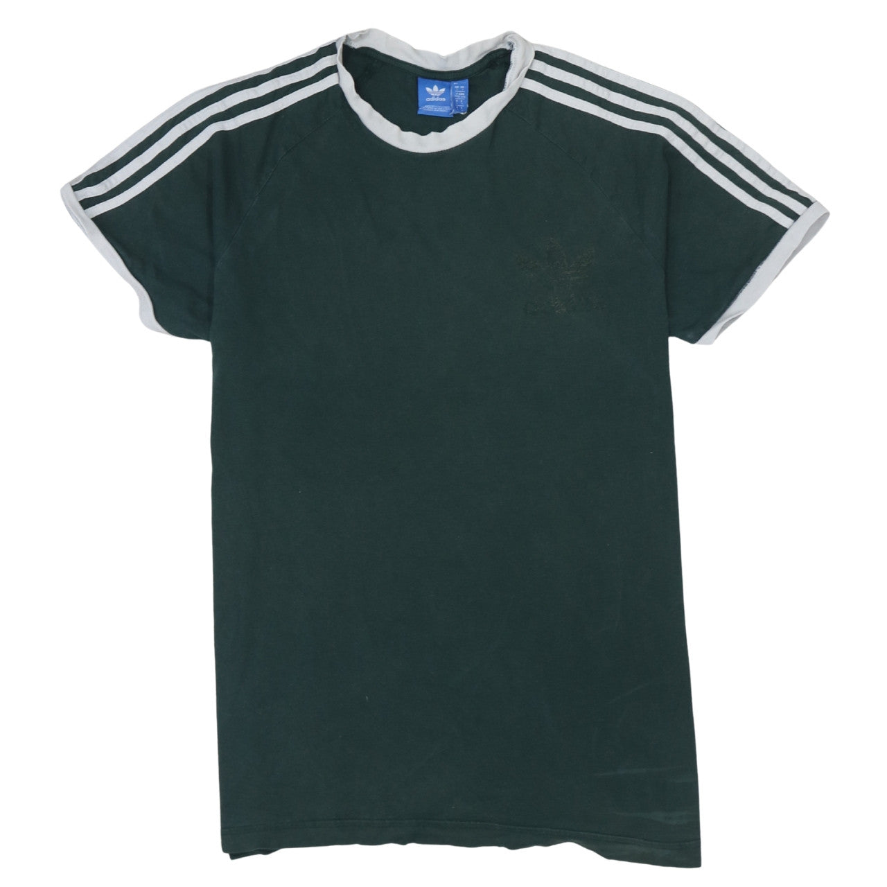 Mens UK Size L adidas Green  T-Shirt