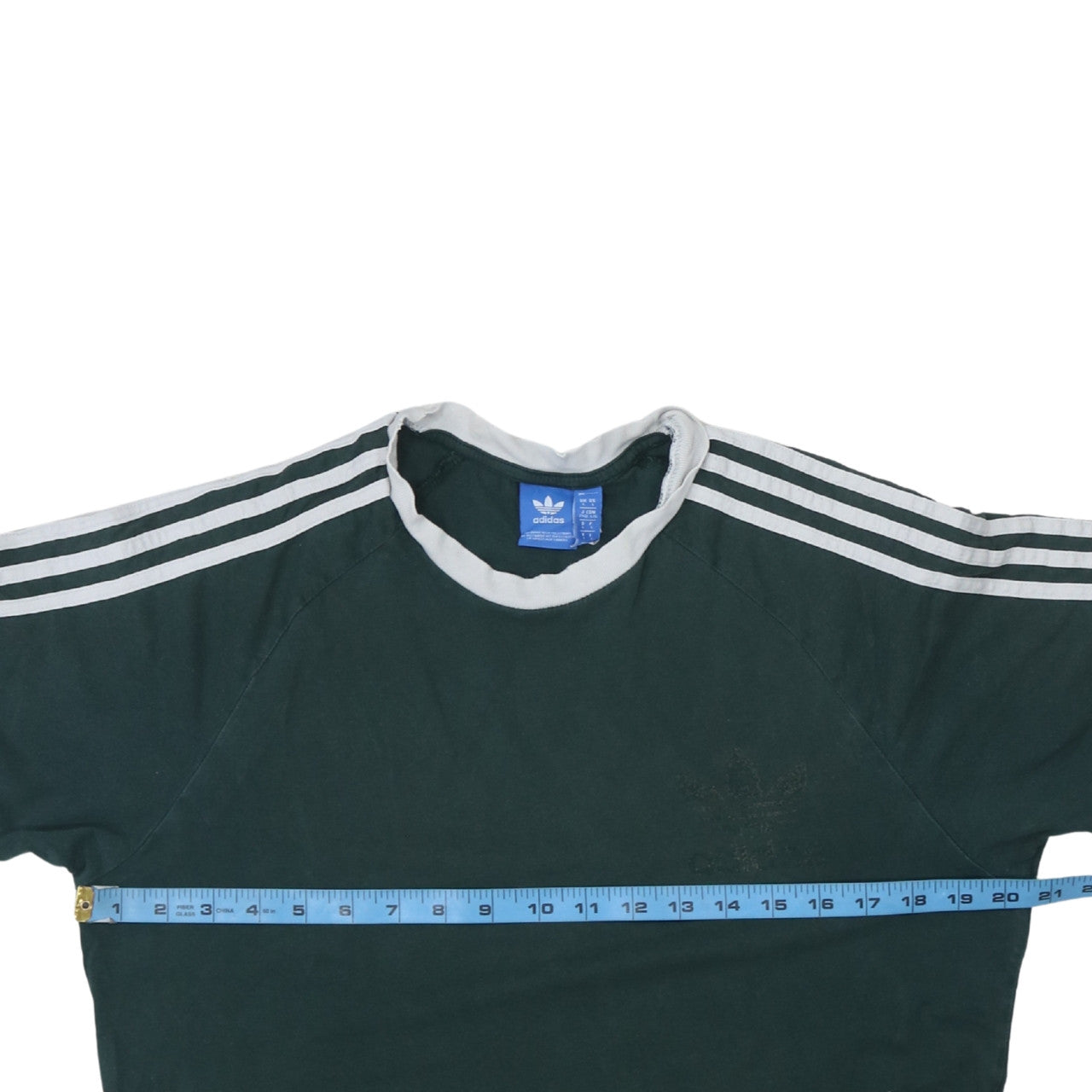 Mens UK Size L adidas Green  T-Shirt