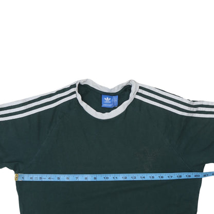 Mens UK Size L adidas Green  T-Shirt