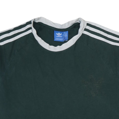 Mens UK Size L adidas Green  T-Shirt