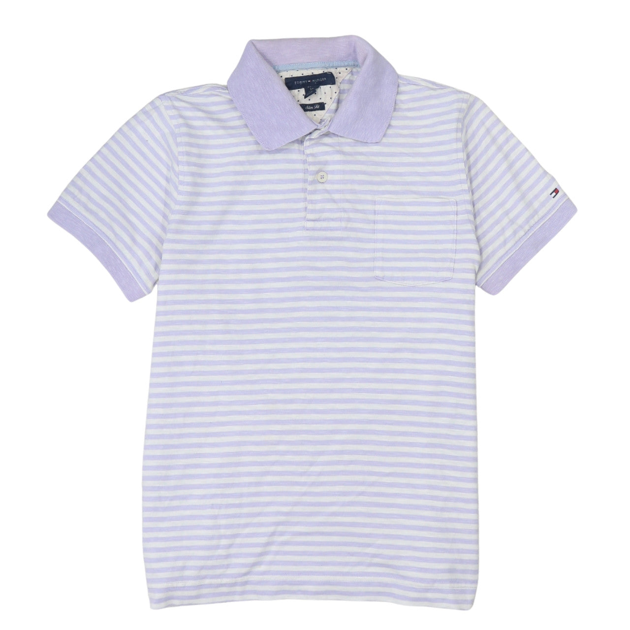 Mens UK Size S Tommy Hilfiger 100% Cotton Polo Shirt