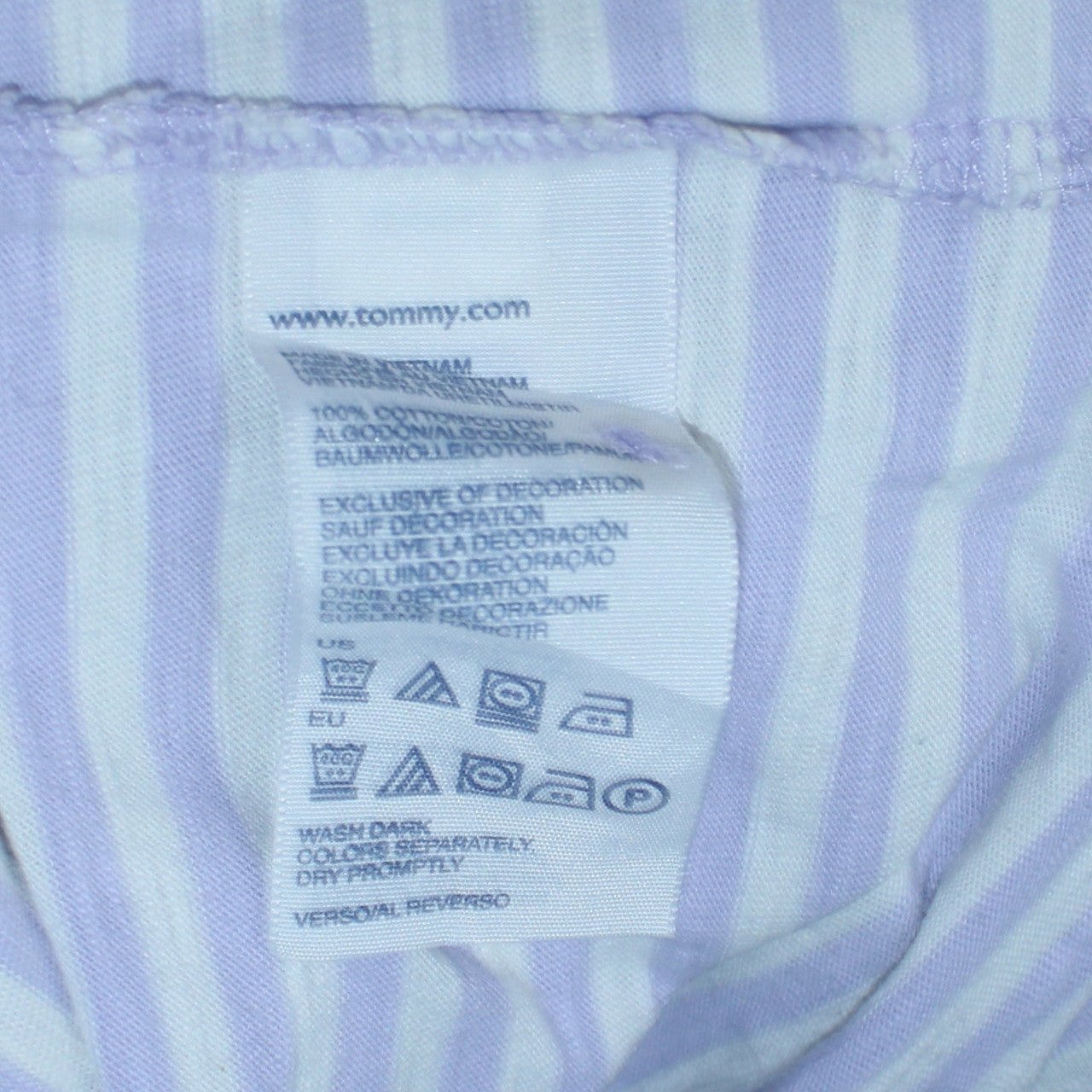 Mens UK Size S Tommy Hilfiger 100% Cotton Polo Shirt