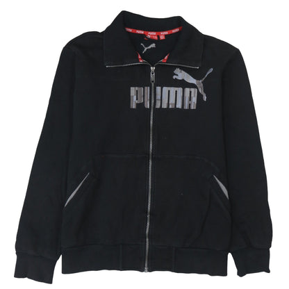 Mens UK Size L PUMA Black Gym & Training Running & Jogging Football Jacket