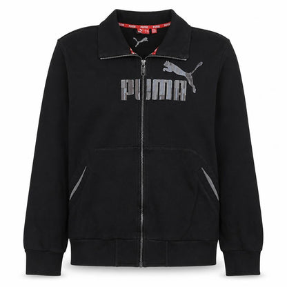 Mens UK Size L PUMA Black Gym & Training Running & Jogging Football Jacket