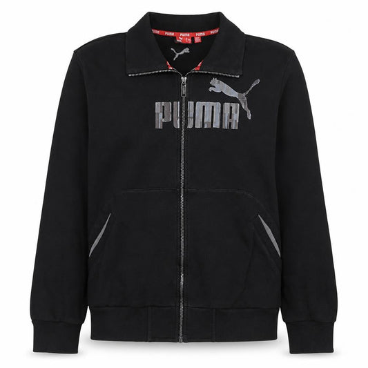 Mens UK Size L PUMA Black Gym & Training Running & Jogging Football Jacket