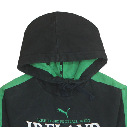 Mens UK Size S PUMA Black Pullover Hoodie
