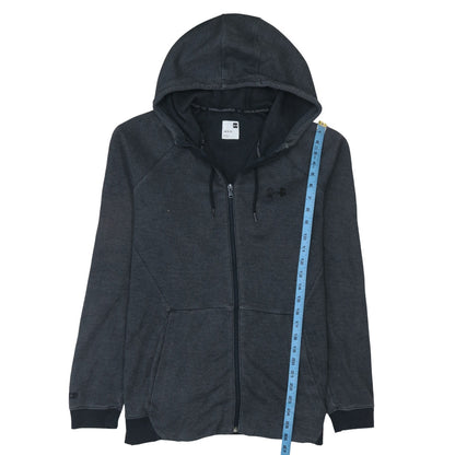 Mens UK Size L Under armour Black Full Zip Hoodie