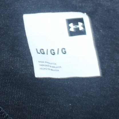 Mens UK Size L Under armour Black Full Zip Hoodie