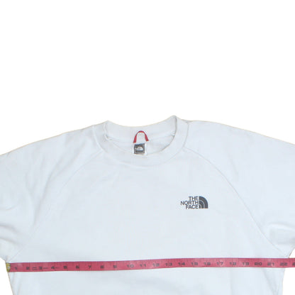 Mens UK Size M The North Face White Pullover Sweatshirt