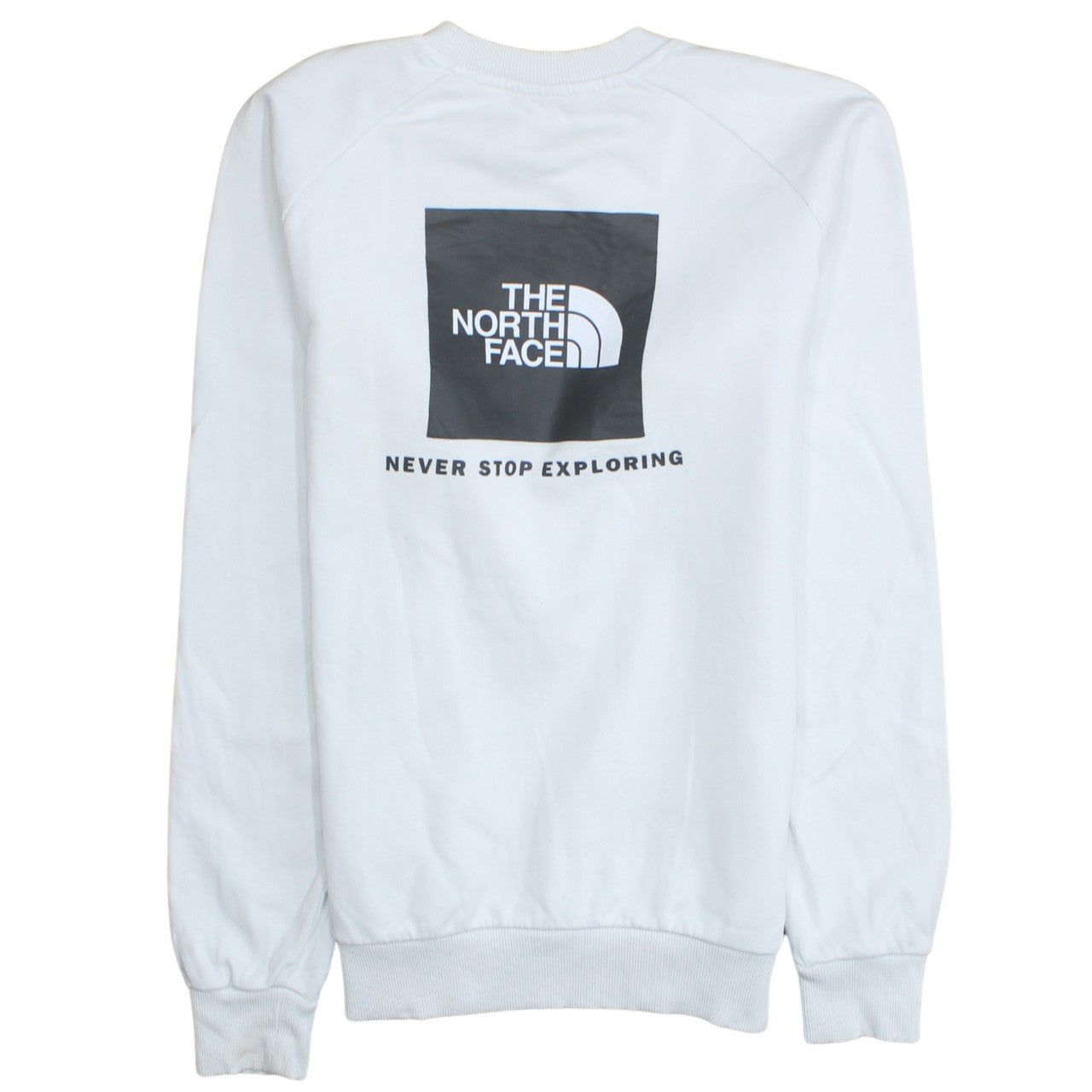 Mens UK Size M The North Face White Pullover Sweatshirt