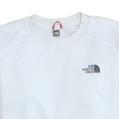 Mens UK Size M The North Face White Pullover Sweatshirt