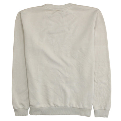 Womens UK Size M New Balance Beige Pullover Sweatshirt
