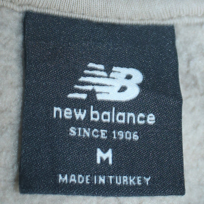 Womens UK Size M New Balance Beige Pullover Sweatshirt