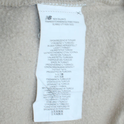 Womens UK Size M New Balance Beige Pullover Sweatshirt