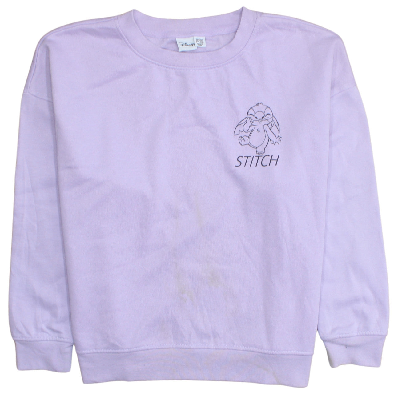 Womens UK Size L Disney Purple Pullover Sweatshirt