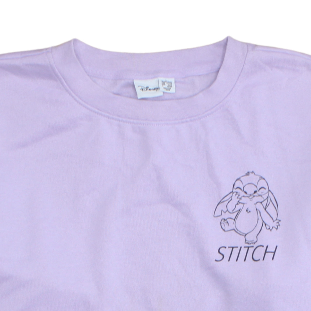 Womens UK Size L Disney Purple Pullover Sweatshirt