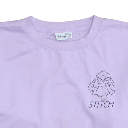 Womens UK Size L Disney Purple Pullover Sweatshirt