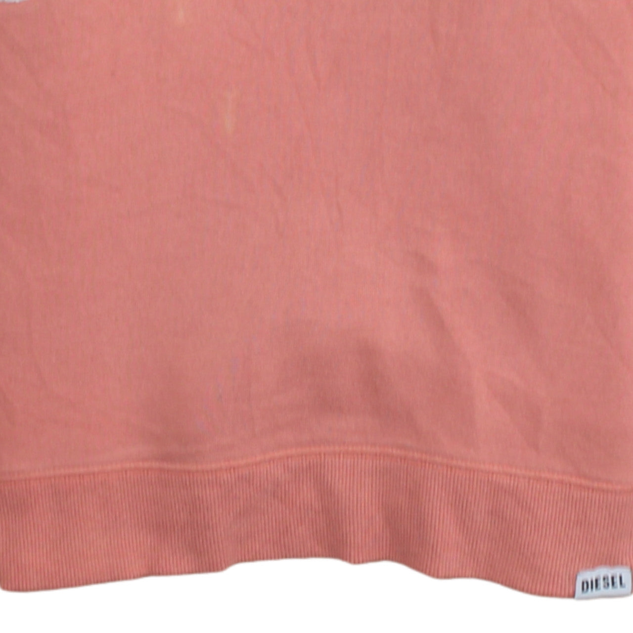 Womens UK Size M Diesel Pink Pullover Hoodie