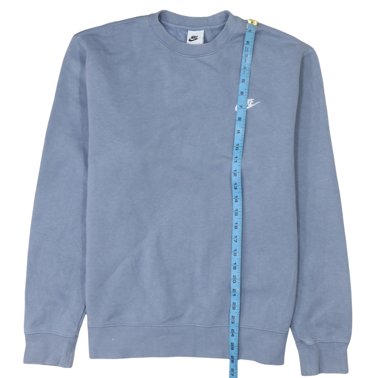 Mens UK Size M Nike Blue Pullover Sweatshirt