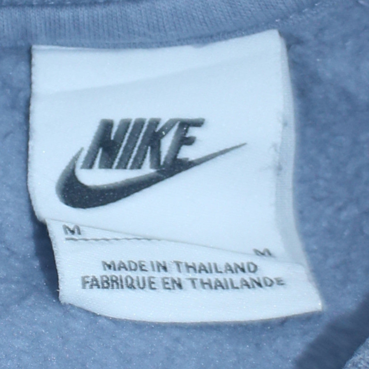 Mens UK Size M Nike Blue Pullover Sweatshirt