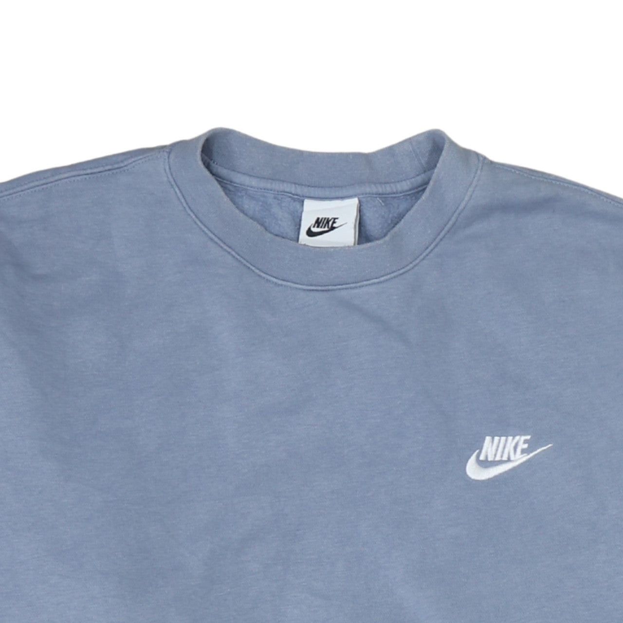 Mens UK Size M Nike Blue Pullover Sweatshirt
