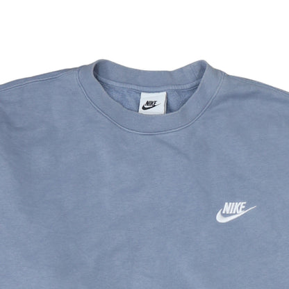 Mens UK Size M Nike Blue Pullover Sweatshirt