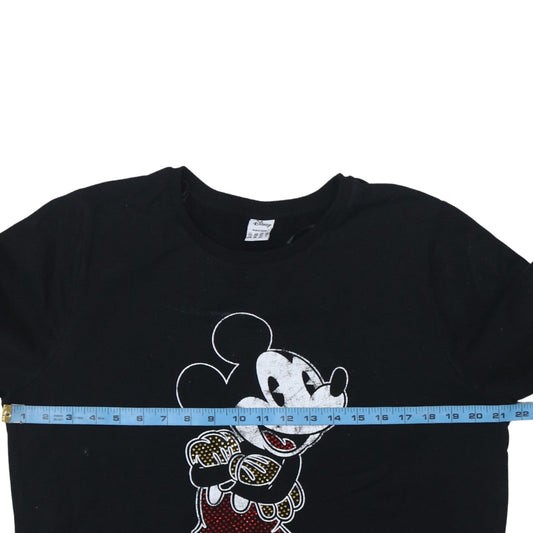Womens UK Size 16 Disney Black Pullover Sweatshirt