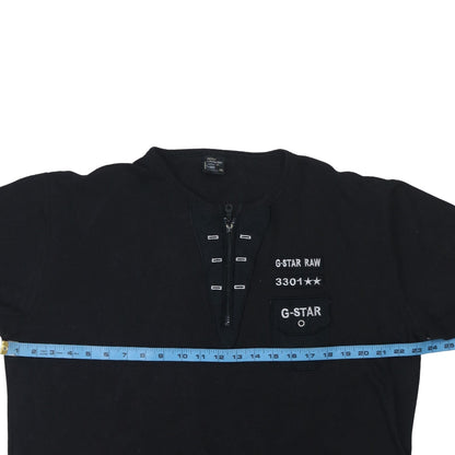 Mens UK Size 2XL G-Star RAW Black  T-Shirt
