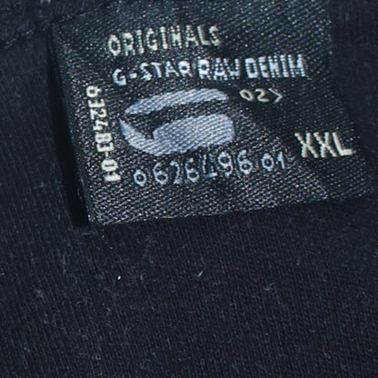 Mens UK Size 2XL G-Star RAW Black  T-Shirt