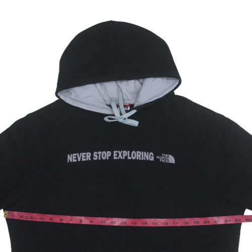 Mens UK Size L The North Face Black Pullover Hoodie
