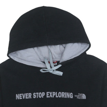 Mens UK Size L The North Face Black Pullover Hoodie