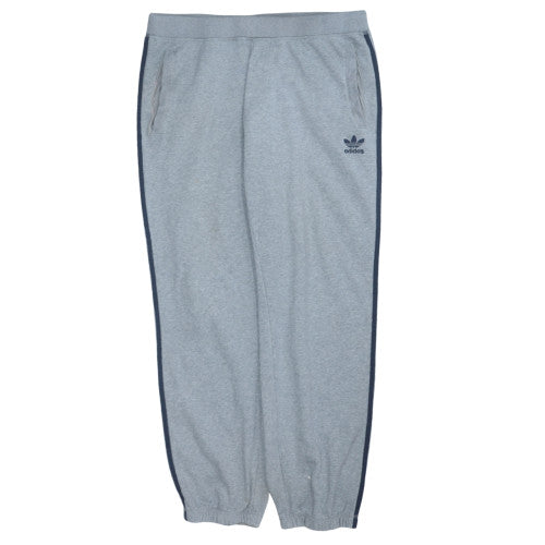 Mens UK Size L adidas Regular Fit Sweatpants Grey Trousers