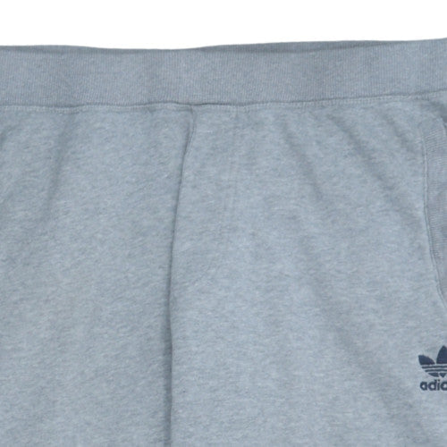 Mens UK Size L adidas Regular Fit Sweatpants Grey Trousers
