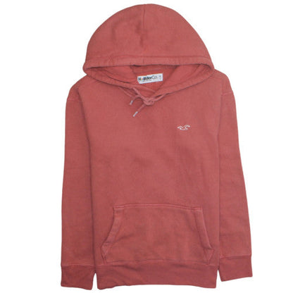 Womens UK Size XS Hollister Co. Pink Pullover Hoodie